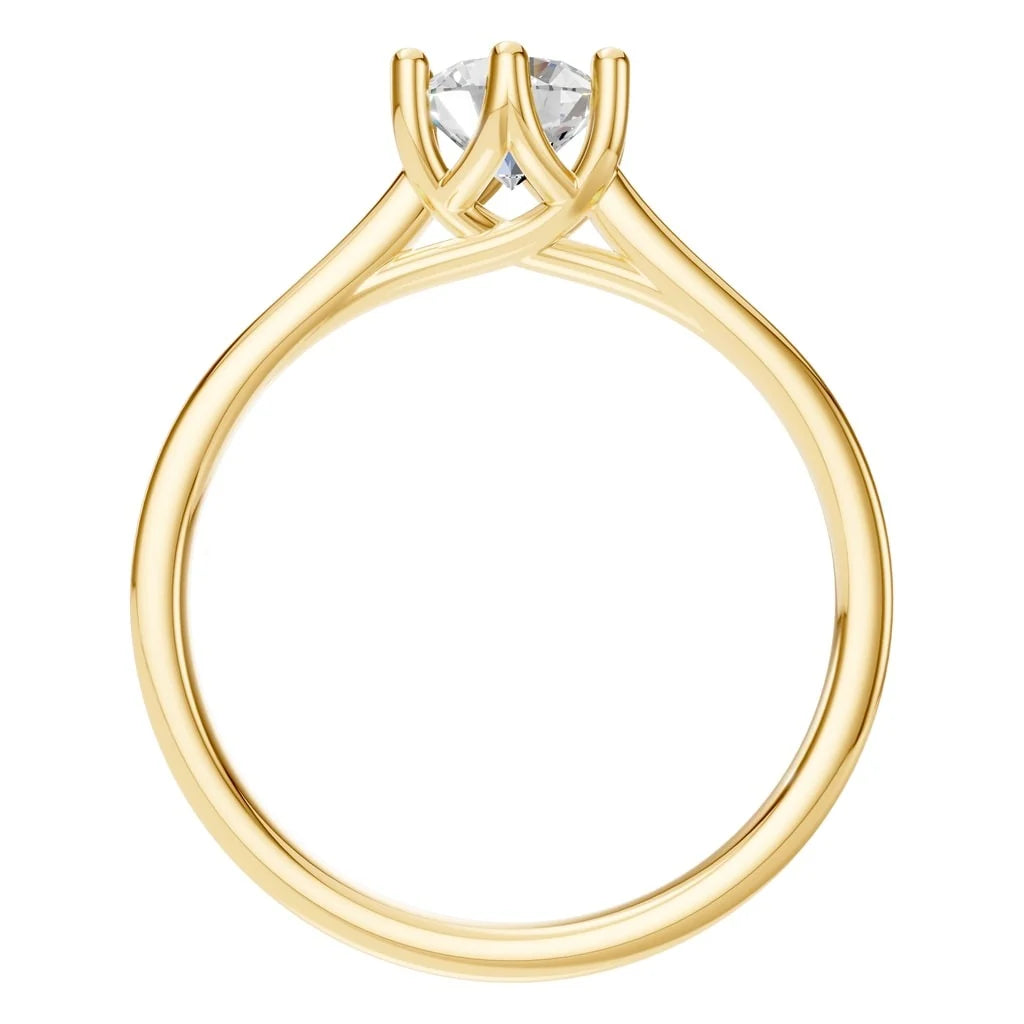 Céleste - pierścionek zaręczynowy z diamentem laboratoryjnym 0,5 ct
